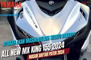 All New Yamaha MX King 155 VVA 2024, Motor Bebek Sport Pesaing Honda Supra GTR 150