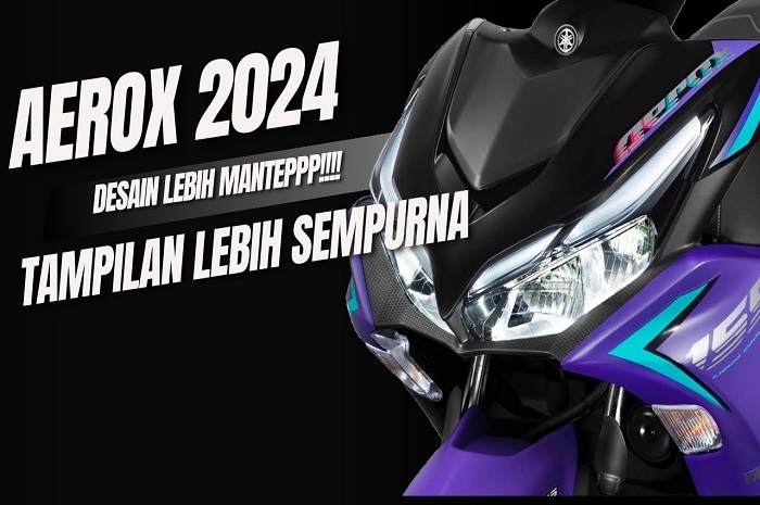 Siapkan Desain Lebih Agresif, New Yamaha Aerox 160cc 2024 Sudah Hadir di Indonesia?
