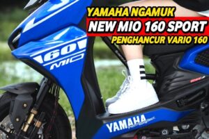 Lebih Modis dan Stylish, New Yamaha Mio 160 Sport 2024 Tawarkan Fitur Canggih dan Mesin Super Gahar