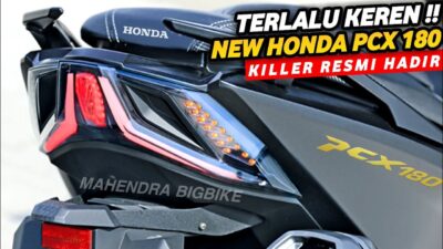 Honda PCX 180cc 2024: Gebrak Pasar Skutik Premium dengan Mesin Gahar dan Fitur Mewah