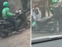 Viral! Oknum Driver Ojol Ngamuk dan Ludahi Penumpang di Malang