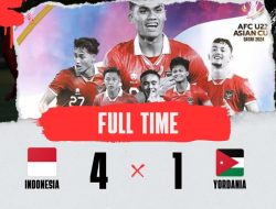 Indonesia Berhasil Kalahkan Yordania di Piala Asia U-23, Garuda Muda Mantapkan Langkah Ke 8 Besar