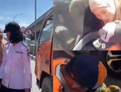 Aksi Viral Wanita Ngamuk dan Ludahi Petugas Dishub Makassar Gegara Mobil Digembok