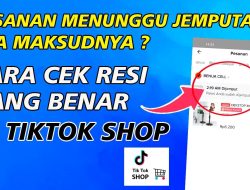 Inilah Cara Praktis Cek Resi Produk TikTok Shop yang Sedang Dikirim