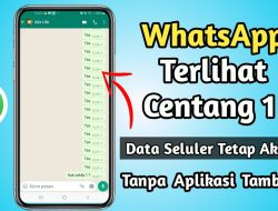 Cara Membuat Centang 1 di Aplikasi WA Biasa dengan Praktis