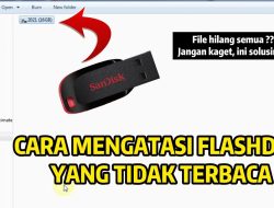 5 Cara Ampuh Memperbaiki Flashdisk RAW yang Tidak Bisa Terbaca