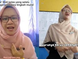 Viral Ibu Guru di Banjar Nyanyi Lagu Mahalini di Dalam Kelas, Suara Merdunya Dipuji Netizen