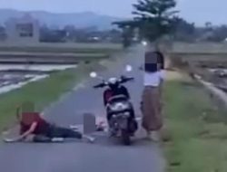 Viral 3 Remaja Putri di Blitar Mabuk Sempoyongan Hingga Tidur di Jalan Sawah