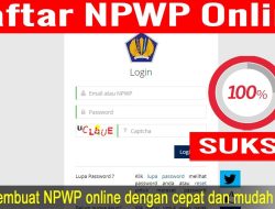 Cara Praktis Daftar NPWP Online Hanya Lewat HP!