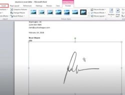 Ini Dia Cara Praktis Menambahkan Tanda Tangan Digital di Word