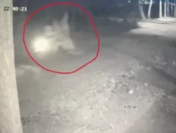 Viral Video CCTV Merekam Pengendara Sepeda Motor Bonceng Pocong di Lendah Kulon Progo