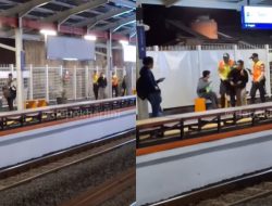 Viral Petugas Keamanan Kereta Kejar-Kejaran dengan Pria di Stasiun Tebet, Ini Kronologinya!