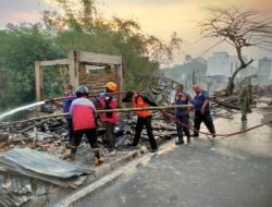 Tragedi Kebakaran di Tajur Bogor: Lalu Lintas Terhambat setelah 8 Kios dan 2 Rumah Terbakar