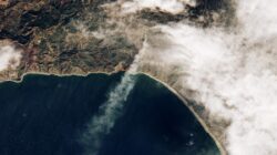 Kebakaran Hutan Terburuk di Los Angeles Terekam Satelit NASA