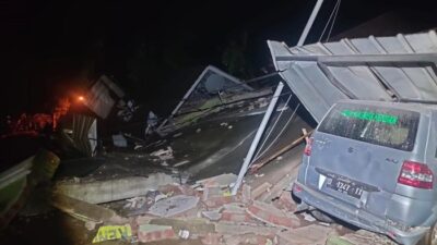 Tanah Longsor di Nagreg Hantam Rumah Warga dan Kantor Desa, Tiga Orang Terluka